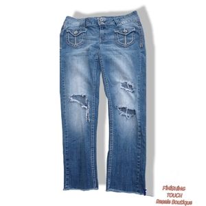 Mudd Caprice stretch blue jean